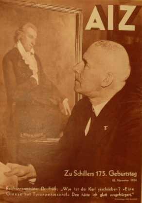 Zu Schillers 175. Geburtstag 10. November 1934