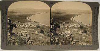 Plain of Gennesaret and the Sea, N. from above Magdala to Upper Galilee, Palestine.