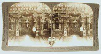 St. Peter's Tomb under the high altar, St. Peter's Church, Rome