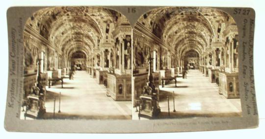 The Library of the Vatican, Rome