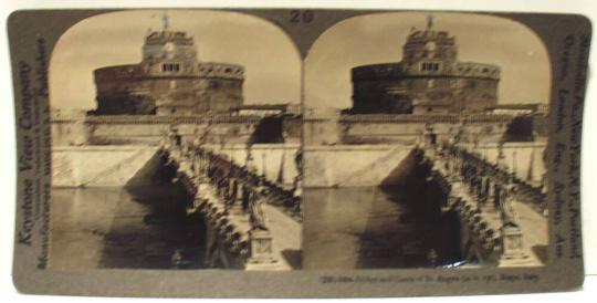 Bridge and Castle of St. Angelo (A.D. 136), Rome