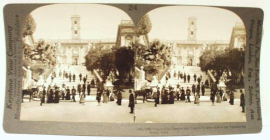 Palace of the Senators and Capitol Tower — site of the Tabularium, Rome