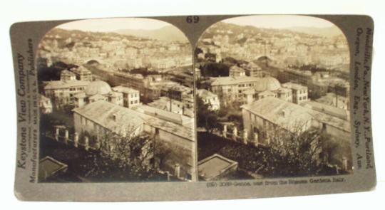 Genoa - from the Rosazza Gardens