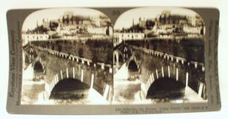 The old Roman Ponte Pietra and Castle of S. Pietro, Verona