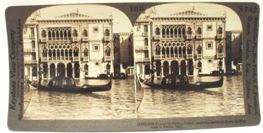 Palazza Ca' d'Oro, Grand Canal - the mediaeval home of a merchant of Venice