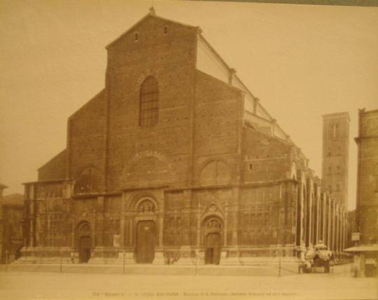 Stepped facade of basilica