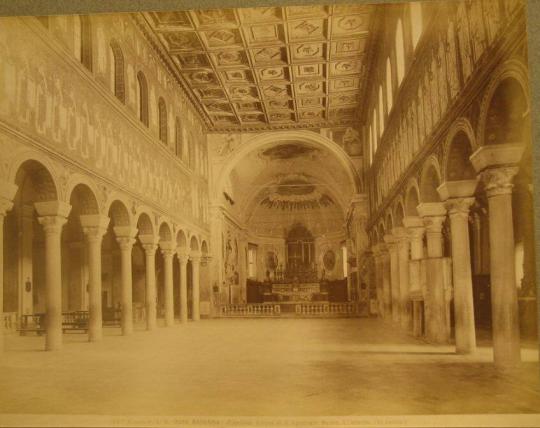 Church interior - looking toward altar