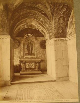 Palazzo chapel.  Mosaic vaulted ceiling