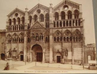 Facade of Cathedral.  Three peaks