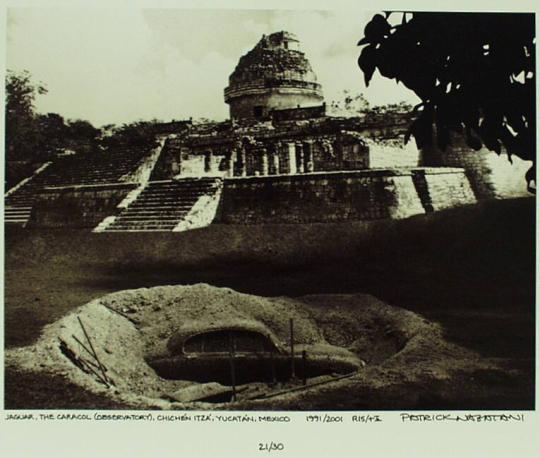 Jaguar, the Caracol (Observatory), Chichén Itzá, Yucatán, Mexico