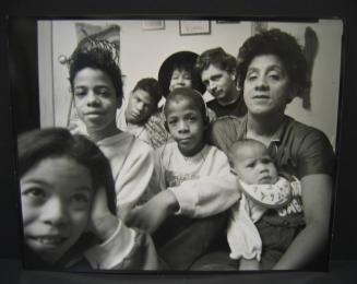 Sara Paneto with her family, Providence, R.I.