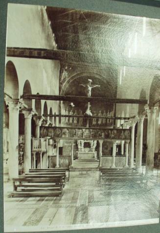 Isola di Torcello.  L'Interno del Duomo.