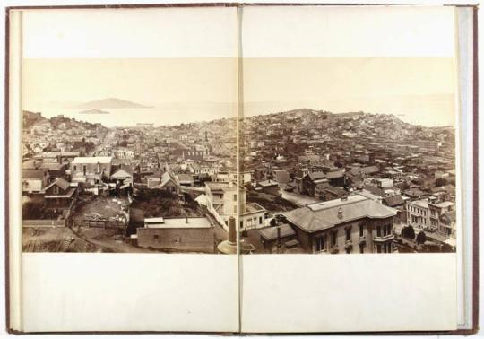 Panorama of San Francisco from California St. Hill