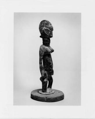 Female Ancestor African Figure, Probably from Top of Staff