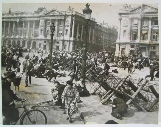 Nazi Snipers Fire on Parisian Crowds