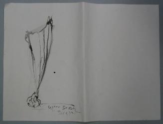 Study for Torn and Twisted Curtain