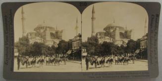 St. Sophia, once Christian Cathedral of Byzantium, now Mohammedan Mosque, Constantinople.