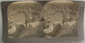 Palace of Nebuchadnezzar (6th Cent. B.C.) and Desolate Ruins of Once Mighty Babylon, Mesopotamia
