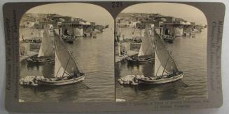 Tiberias, a Town of Jewish Fishermen, Sea of Galilee, Palestine.