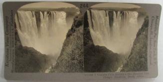 Victoria Falls Making a One Hundred Foot Plunge, Rhodesia, South Africa