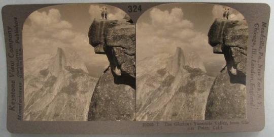 The Glorious Yosemite Valley, from Glacier Point, Calif.