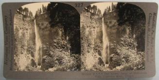 The Silvery Spray of Multnomah Falls, Columbia River, Oregon