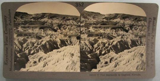 The Badlands in Eastern Nevada.