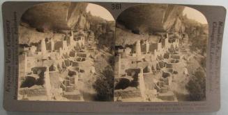 Dismantled Towers and Turrets Broken"-Cliff Palace in the Mesa Verde, Colorado.