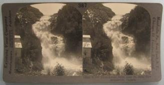 Ouiatchouan Falls, near St. John, New Brunswick, Canada.