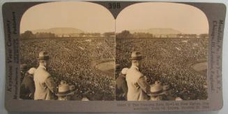 The Famous Yale Bowl at New Haven, Connecticut; Yale vs. Brown, October 25, 1924.