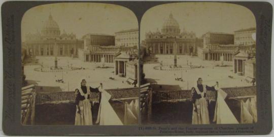 St. Peter's and the Vatican-greatest of Churches, greatest of Palaces-Rome, Italy.