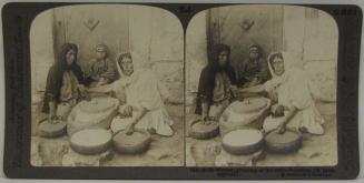 Women grinding at the mill-Palestine (St. Matt. xxivi41).