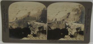 Earth's Story Told in Stone, Marvelous Formations of the Grand Canyon of Arizona, West from Rowe's Point.