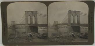 The Brooklyn Bridge, New York.