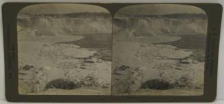 The Ice Bridge and American Falls, Niagra Falls, N. Y.