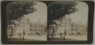 Victoria Terminus, Finest Rly Station in the World, Bombay, India.