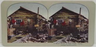 A Miner's home at Cape Nome, Alaska.