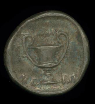 Tetrobol with Boeotian shield on obverse and kantharos on reverse
