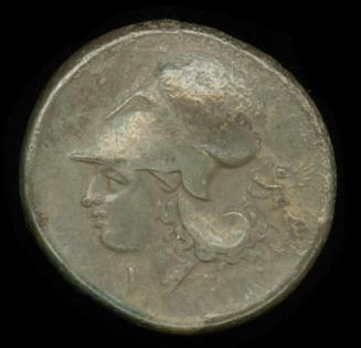 Stater with Pegasus on Obverse and helmed Athena with Nike on Reverse