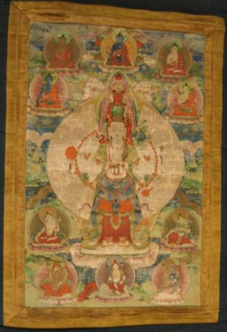 Buddhist Temple Scroll