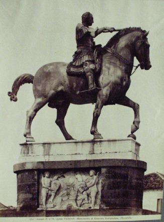 PADOVA - Monumento al Generale Gattamelata. (Donatello)