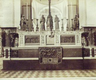 PADOVA  Basilica del Santo.  Altare di S. Antonio coi bronzi di Donatello...........