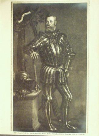 P. 2. N.  13470  VERONA  Museo Civico.  Ritratto di Pacio Guarienti.  (Paolo Veronese.)