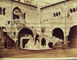 12335  VERONA  Corte del Palazzo del Mercato Vecchio Pal. Arcivescovile   Anderson, Roma