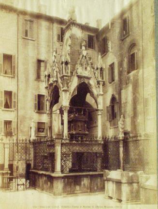 N 12743 VERONA  Tomba di Mastino II (Perina Milanese, 1351)