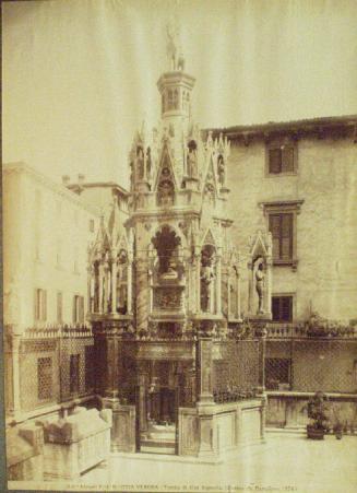 P.I.N. 12739  VERONA  Tomba di Can Signorio (Bonino da Campione, 1374)