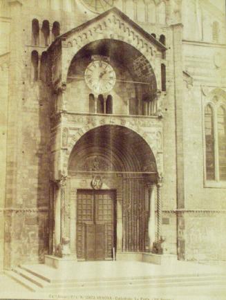 P.I.N. 12672  VERONA - Cattedrale.  La Porta. (XII Secolo.)