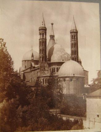 PADOVA - Basilica di S. Antonio vista dalla parte posteriore (XIII Secolo)