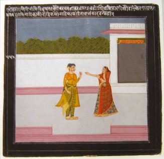 Illustration for "Satasai" (the Seven Hundred Verses)