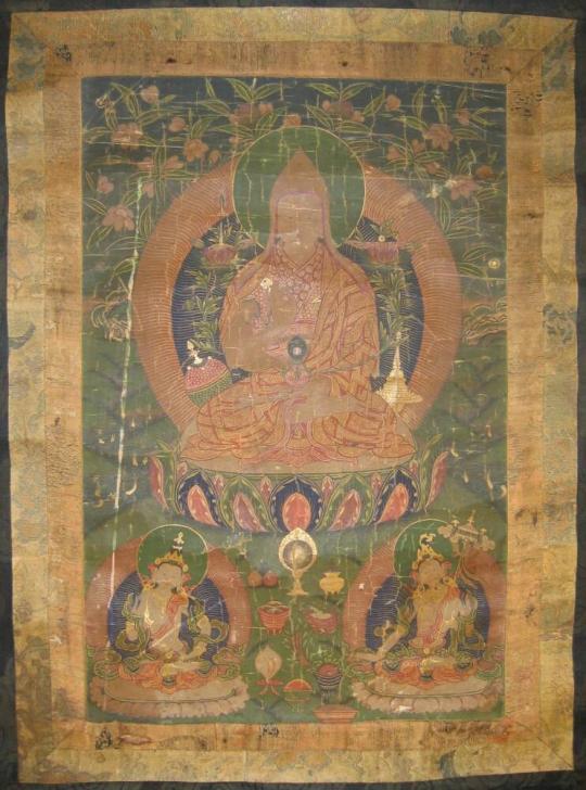 Buddhist Temple Scroll